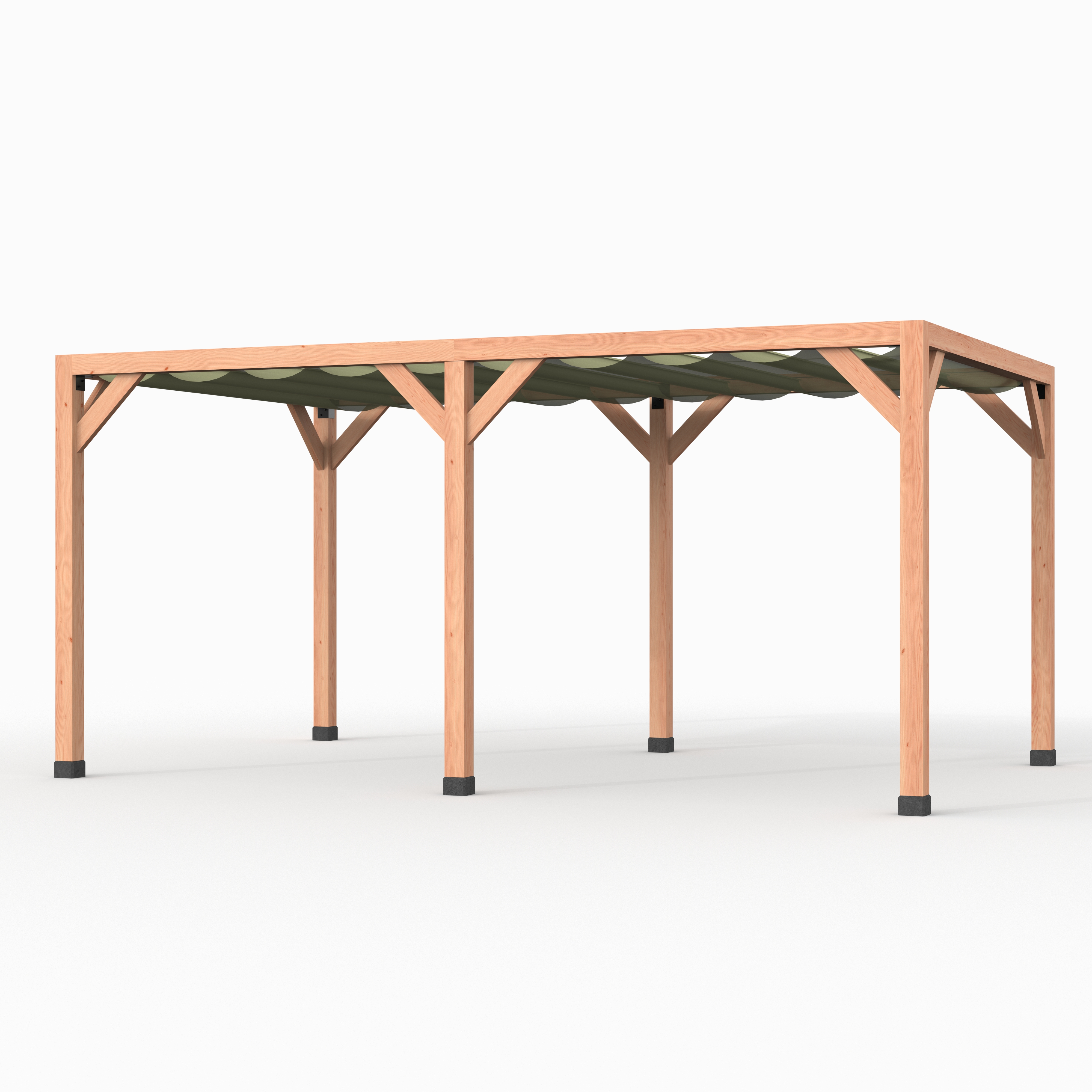 Douglas Pergola Westwood Vester Basic Olijfgroen 524 x 324 cm - Afbeelding 1